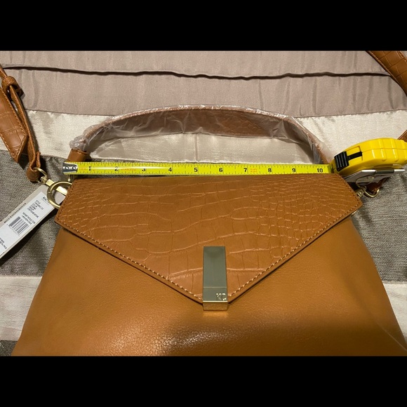 Kenneth Cole Reaction Cognac Lifestyle Mid-Satchel - Picture 9 of 13